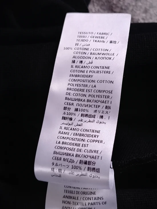 Alexander McQueen Black Polo Shirt with Skull Embroidery - Picture 5 of 11